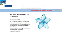 Desktop Screenshot of bluetenbad.com